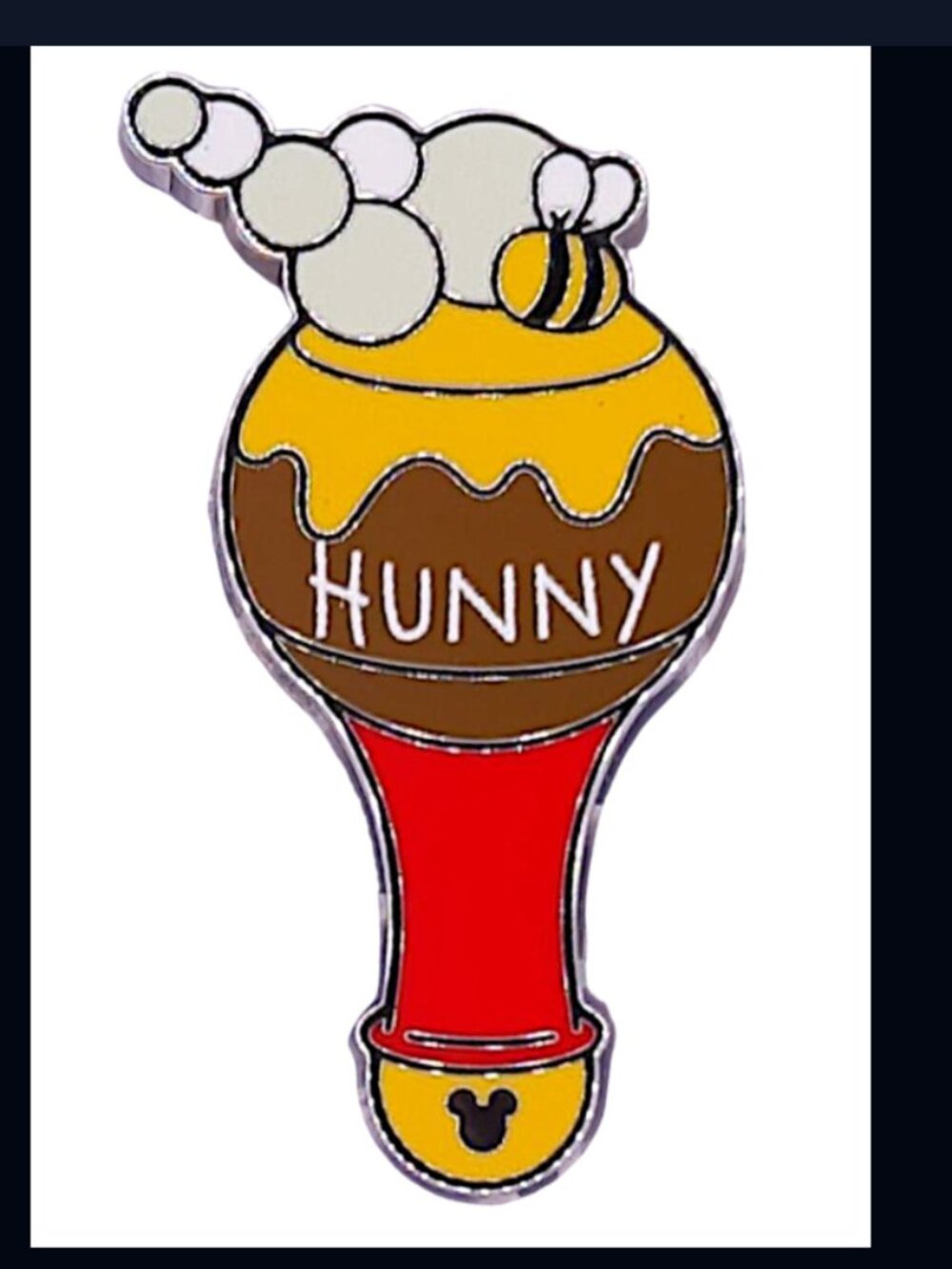 Winnie the Pooh Bubble Wand Disneyland Wave B Hidden Mickey Disney Pin 2025.